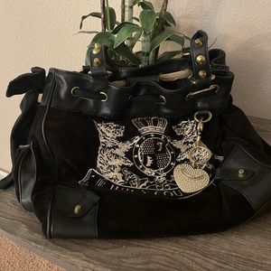 Juicy Couture Scottie Daydreamer Velour Satchel